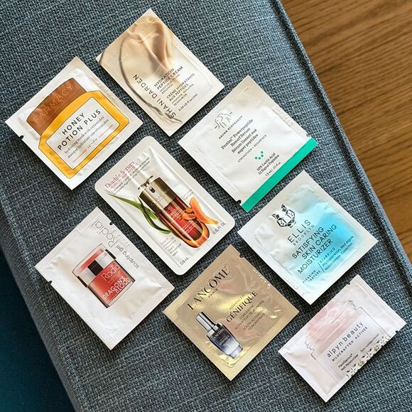 Luxury Skincare Samples Clarins Lancome Shani Darden Alpyn Rodial Drunk Elephant - Picture 2 of 12